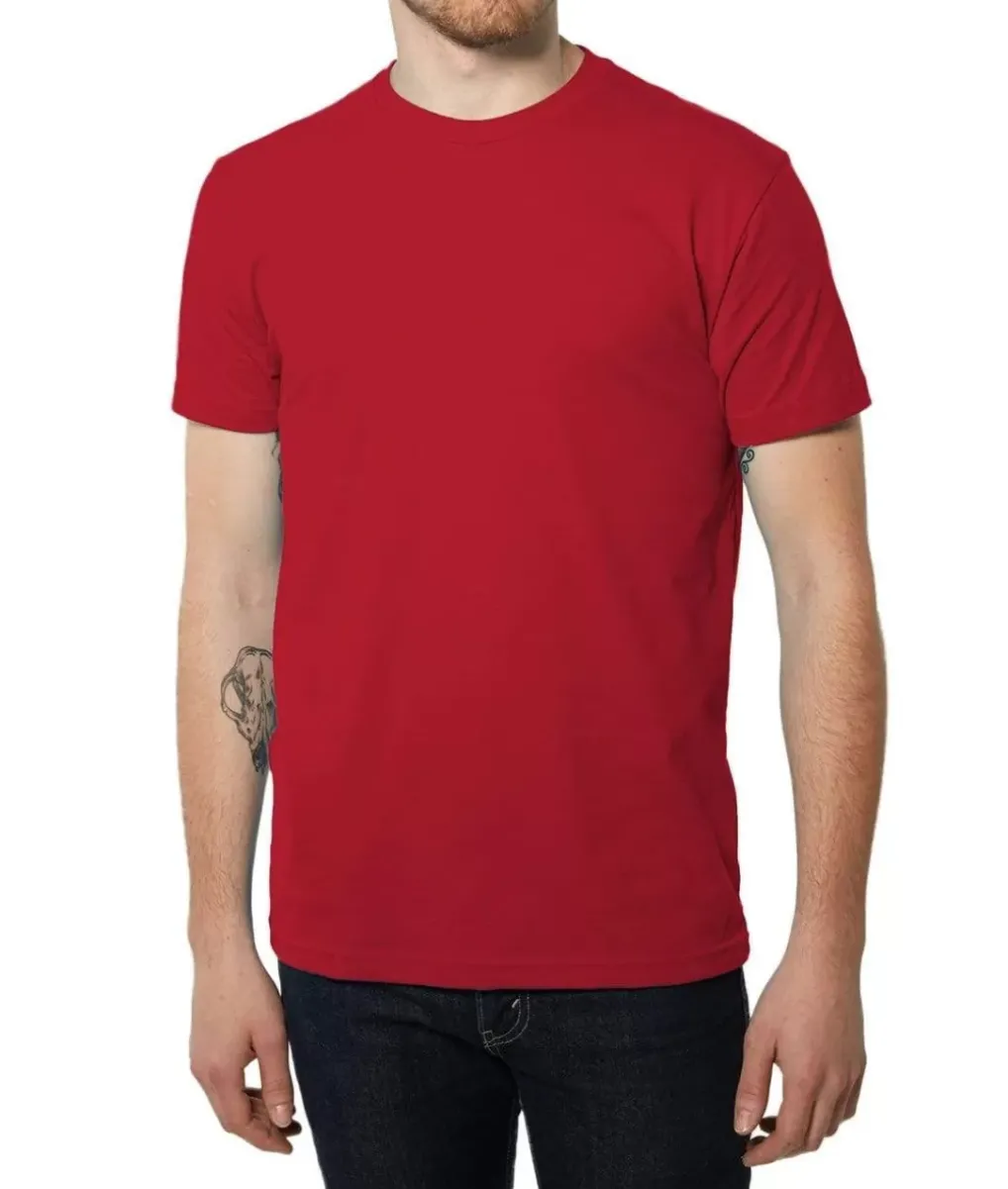 Outlet Nayked Apparel Men'S Ridiculously Soft Sueded Crew T-Shirt | Classic
