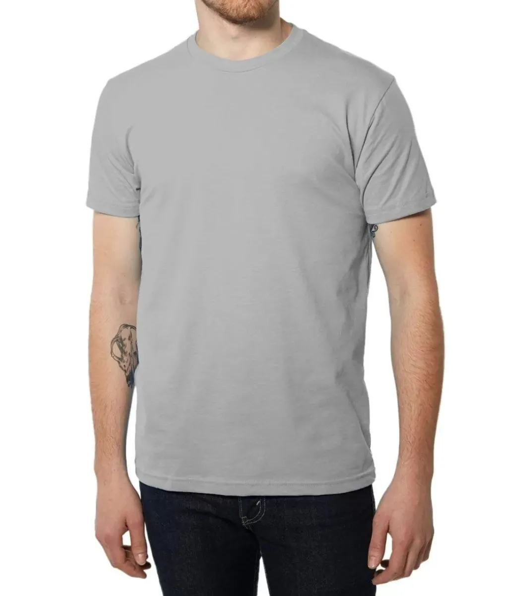 Outlet Nayked Apparel Men'S Ridiculously Soft Sueded Crew T-Shirt | Classic