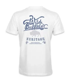 Clearance Nayked Apparel Men'S Ridiculously Soft Sueded Graphic Tee | Wild Buffalo