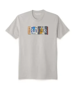 Discount Nayked Apparel Men'S Ridiculously Soft Sueded Graphic Tee | Traveler