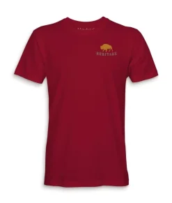 Discount Nayked Apparel Men'S Ridiculously Soft Sueded Graphic Tee | Wild Buffalo