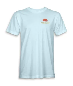 Discount Nayked Apparel Men'S Ridiculously Soft Sueded Graphic Tee | Wild Buffalo