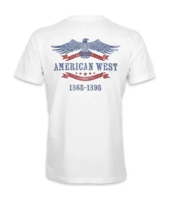 Discount Nayked Apparel Men'S Ridiculously Soft Sueded Graphic Tee | American West