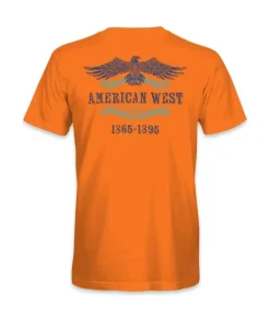 Discount Nayked Apparel Men'S Ridiculously Soft Sueded Graphic Tee | American West