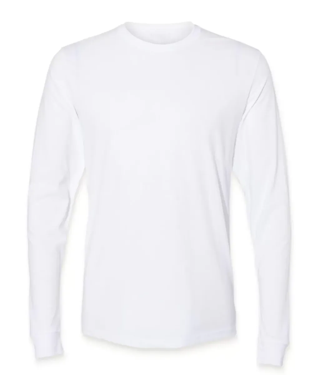 Sale Nayked Apparel Men'S Ridiculously Soft Sueded Long Sleeve T-Shirt