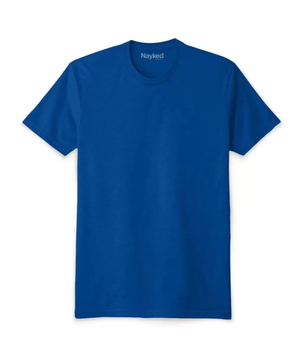 Online Nayked Apparel Men'S Ridiculously Soft Sueded Crew T-Shirt | New Arrival Colors