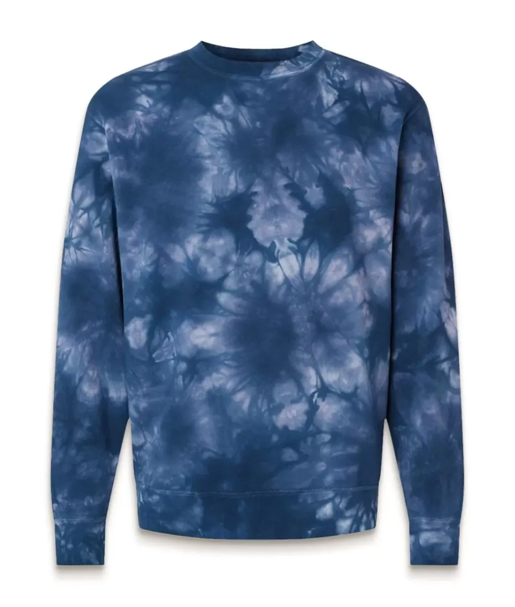 Discount Nayked Apparel Men'S Ridiculously Soft Tie-Dyed Pullover Sweatshirt