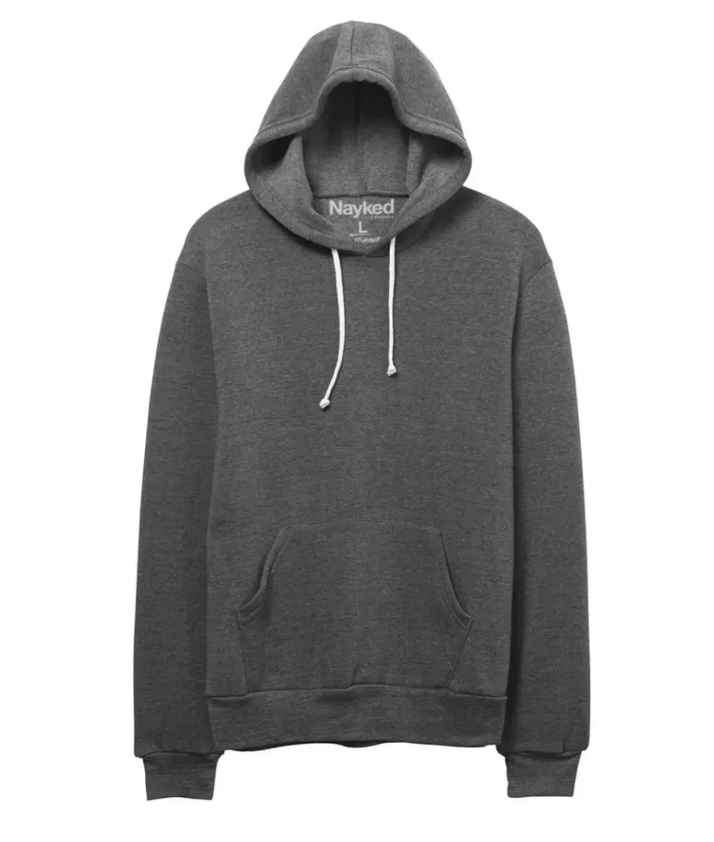 Online Nayked Apparel Men'S Ridiculously Soft Vintage Recycled Fleece Hoodie