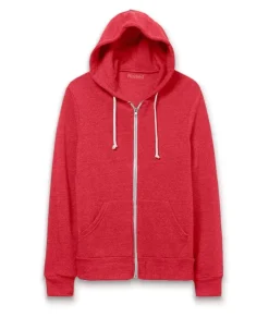 Hot Nayked Apparel Men'S Ridiculously Soft Vintage Recycled Fleece Full-Zip Hoodie