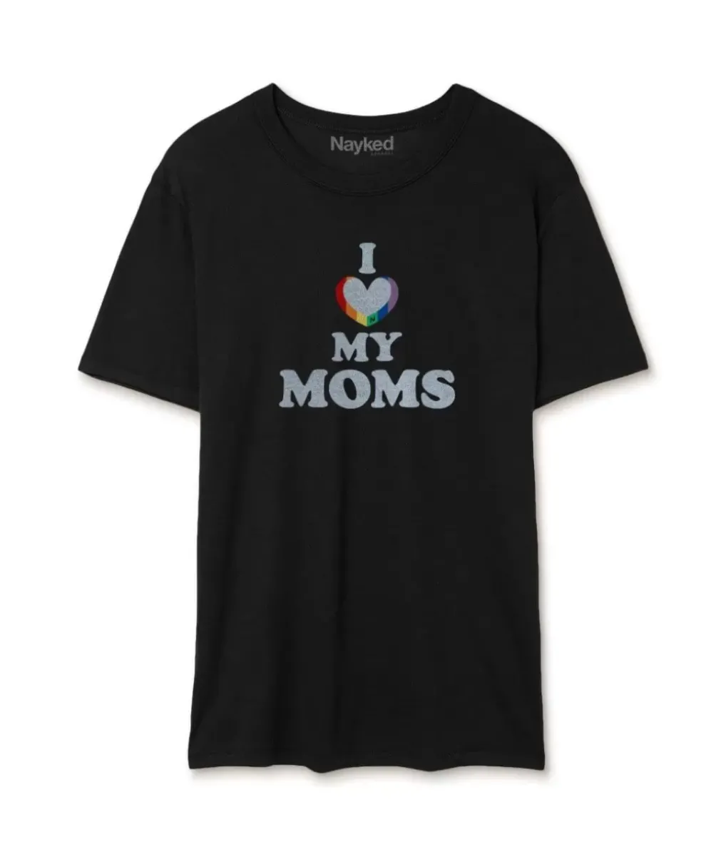 Clearance Nayked Apparel Men'S Ridiculously Soft Vintage Graphic T-Shirt | I Love My Moms