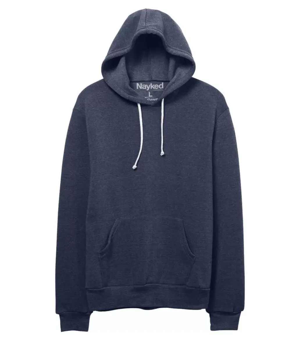 Online Nayked Apparel Men'S Ridiculously Soft Vintage Recycled Fleece Hoodie