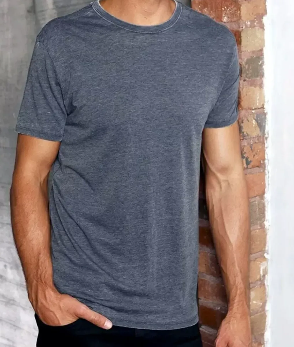 Clearance Nayked Apparel Men'S Ridiculously Soft Vintage Wash Short Sleeve T-Shirt