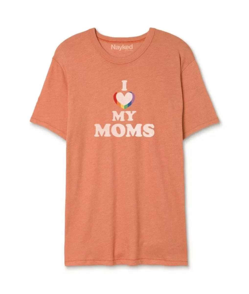 Sale Nayked Apparel Men'S Ridiculously Soft Vintage Graphic T-Shirt | I Love My Moms