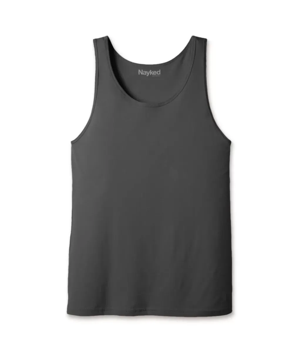 Sale Nayked Apparel Men'S Soft 100% Cotton Lightweight Tank Top