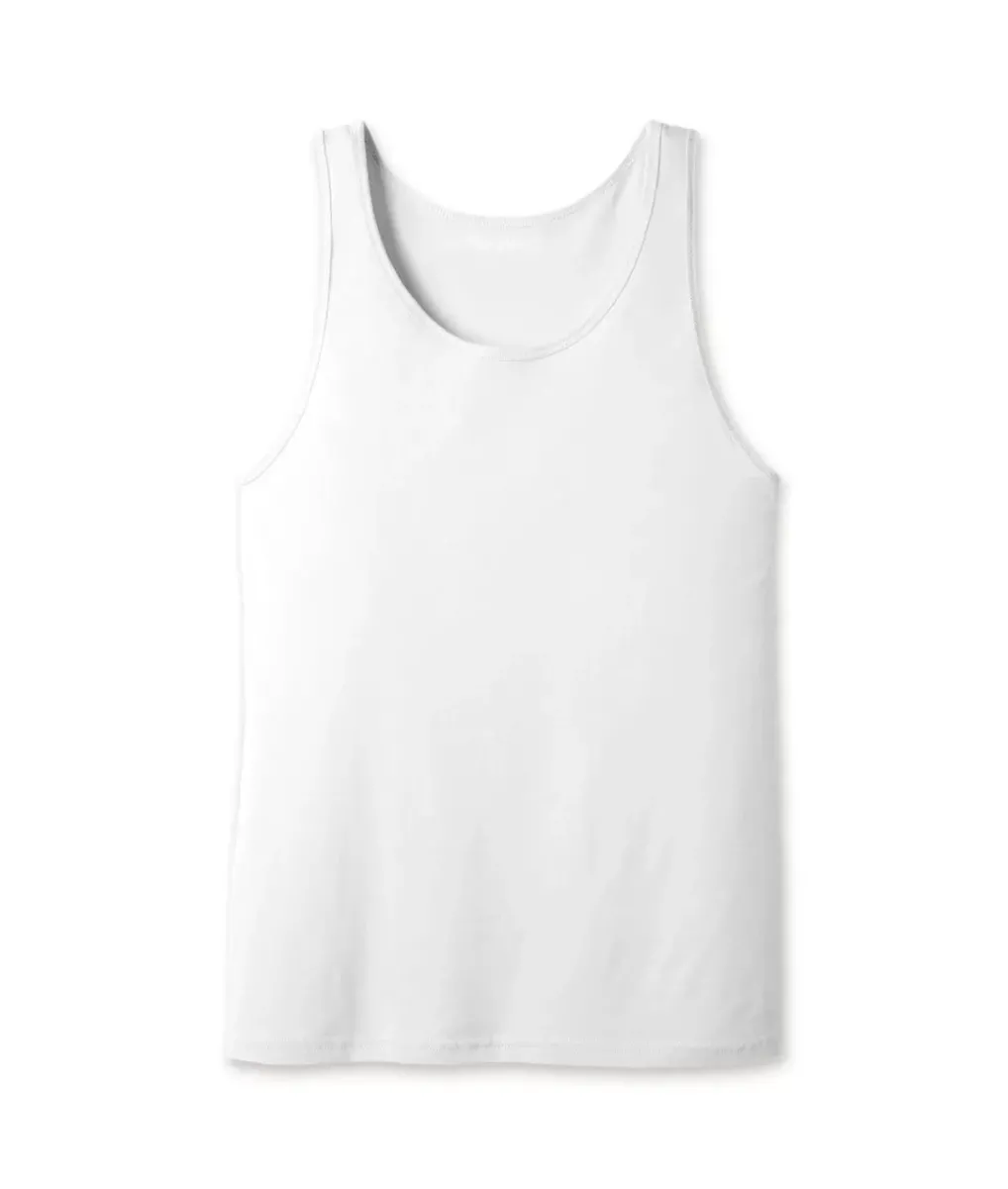 Online Nayked Apparel Men'S Soft 100% Cotton Lightweight Tank Top