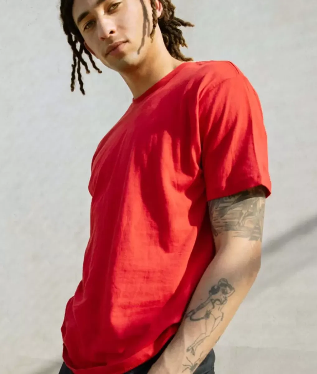 Online Nayked Apparel Men'S Soft Deluxe 100% Cotton T-Shirt