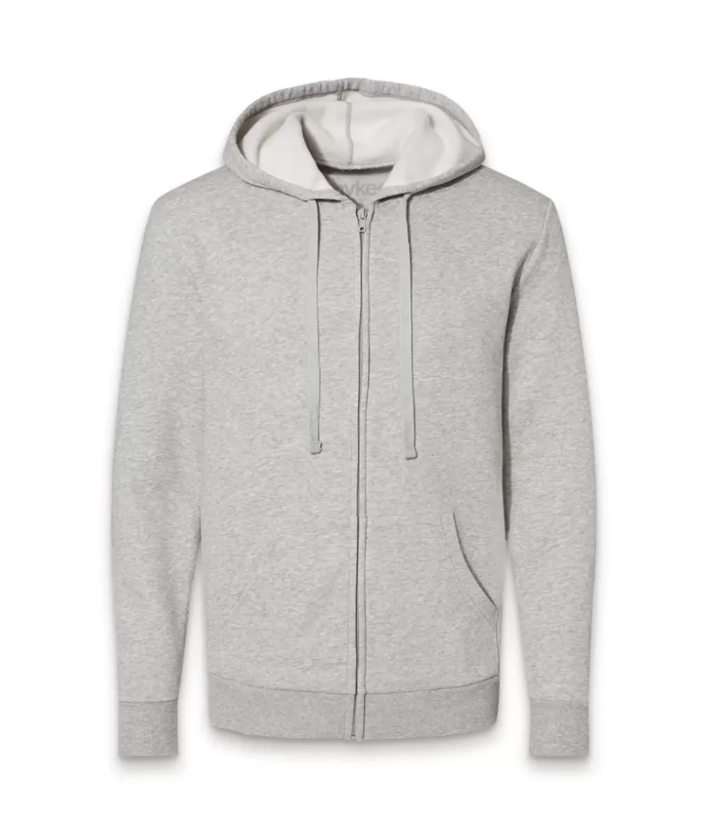 Sale Nayked Apparel Men'S Soft Eco Friendly Full Zip Hoodie