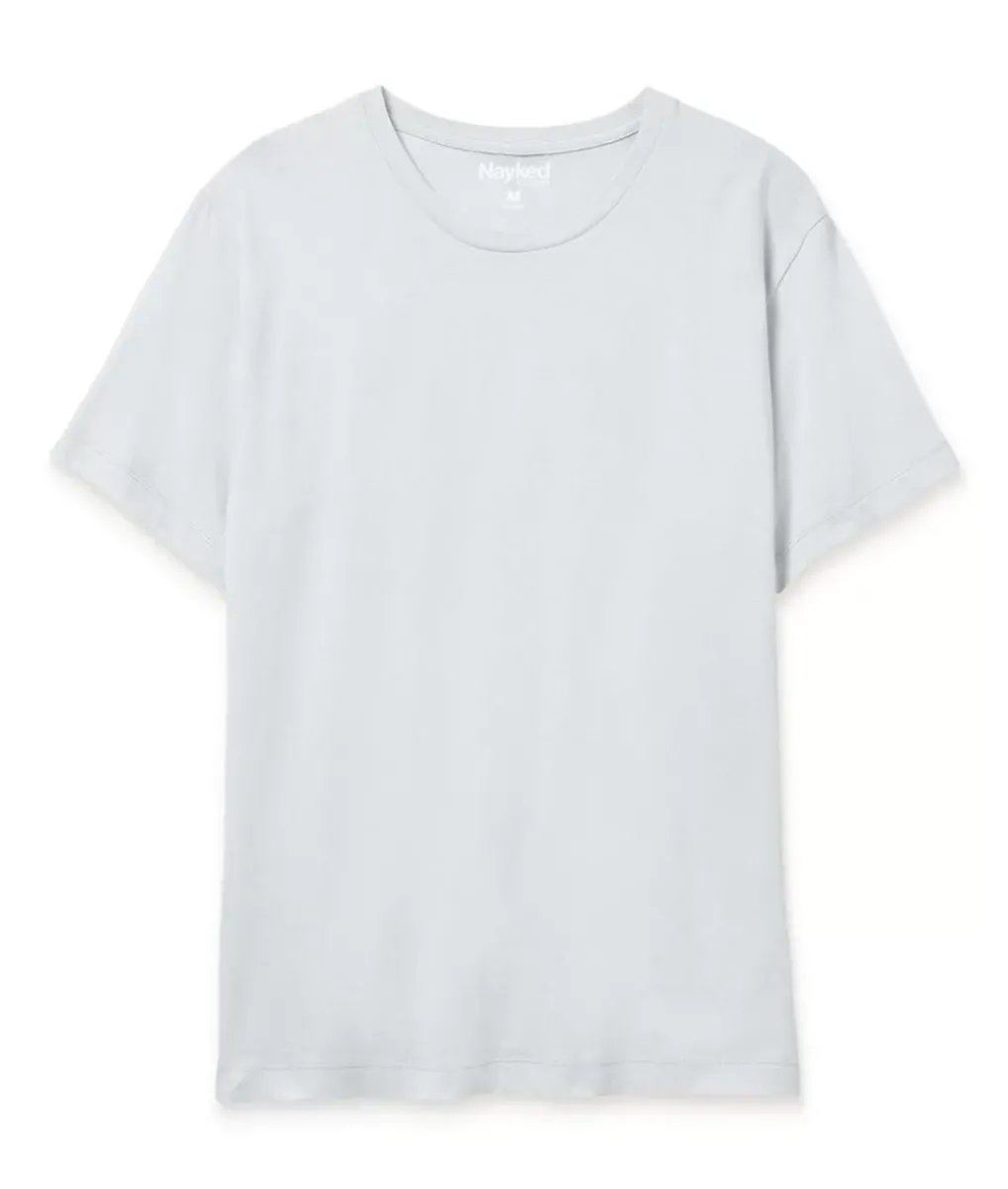 Best Nayked Apparel Men'S Soft Garment Washed 100% Cotton Short Sleeve T-Shirt