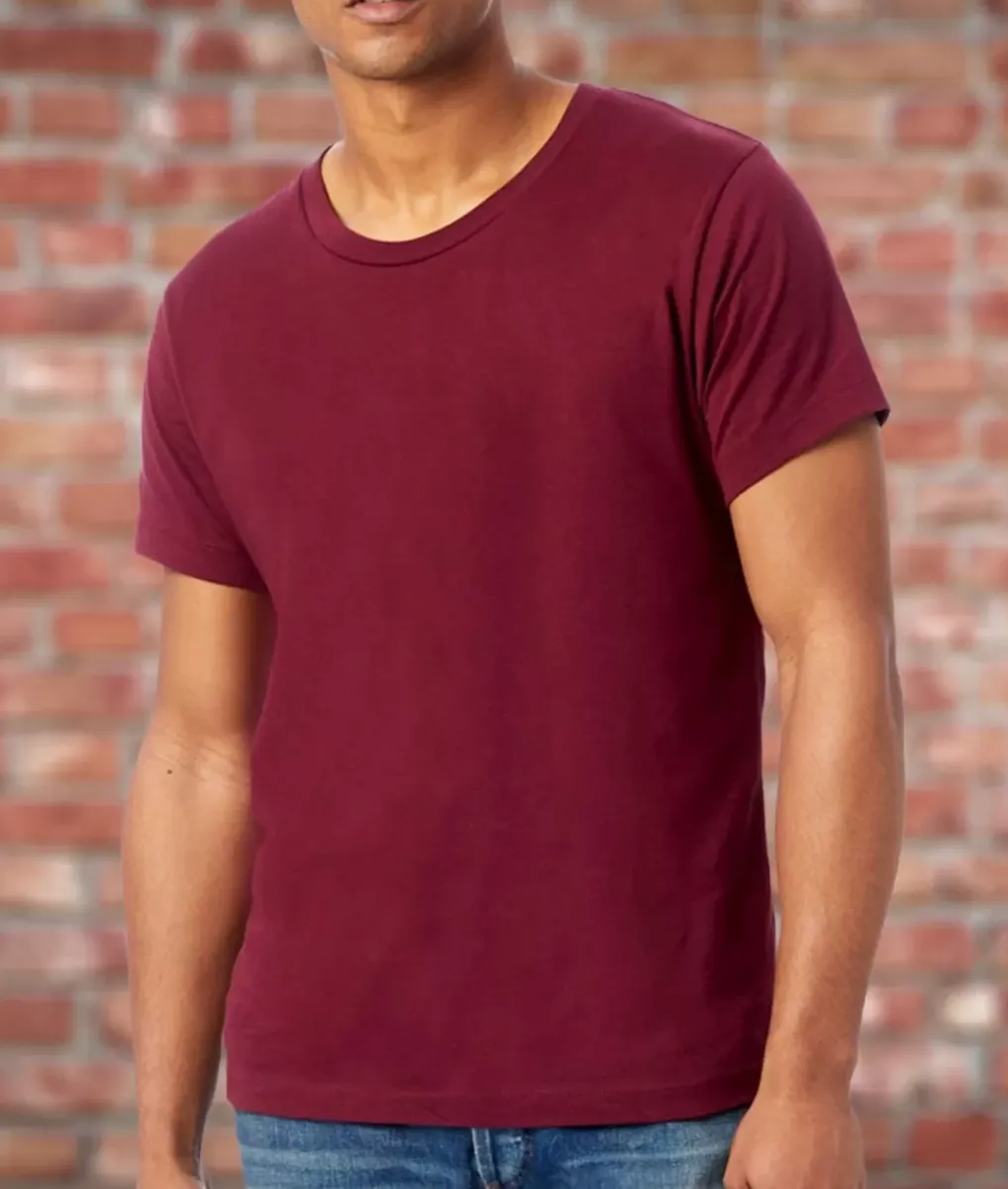 Discount Nayked Apparel Men'S Soft Garment Washed Big 100% Cotton Short Sleeve T-Shirt