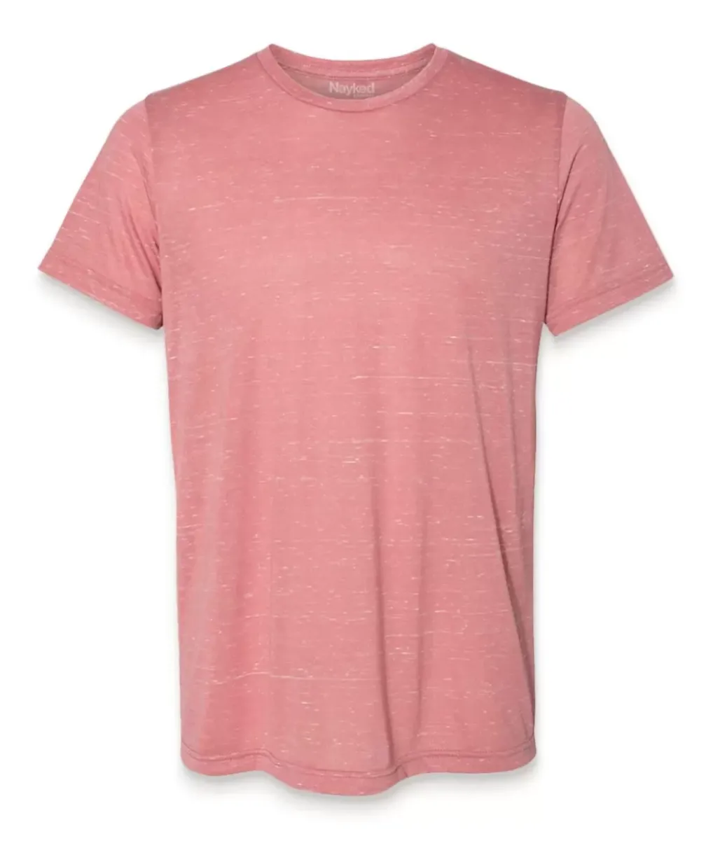 Outlet Nayked Apparel Men'S Soft Marble Jersey Short Sleeve Crew Neck T-Shirt