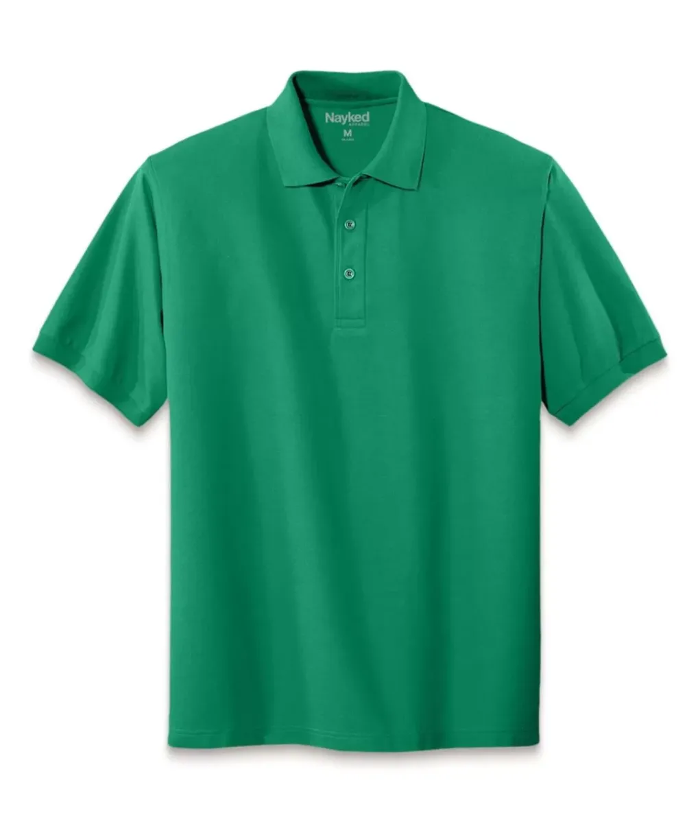 Outlet Nayked Apparel Men'S Soft Pique Polo Shirt | New Arrival Colors