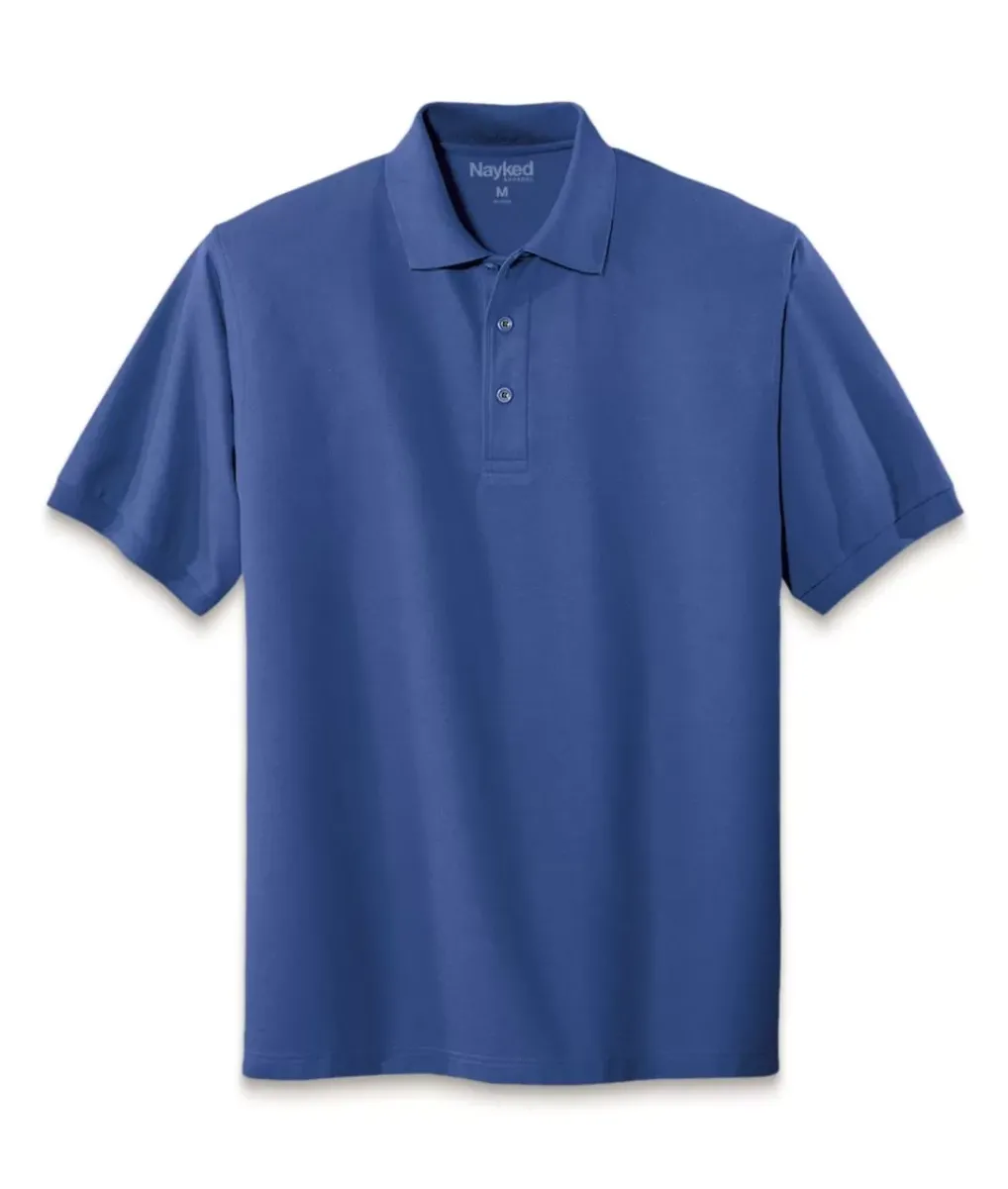 Outlet Nayked Apparel Men'S Soft Pique Polo Shirt | New Arrival Colors