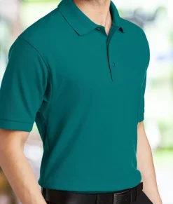 New Nayked Apparel Men'S Soft Pique Polo Shirt | New Arrival Colors