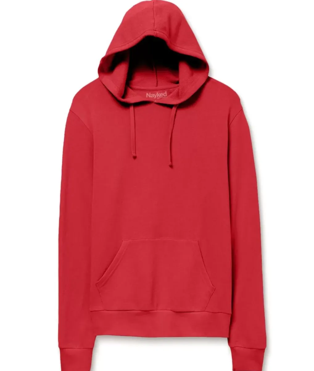 Discount Nayked Apparel Men'S Soft Recycled Washed Lightweight Terry Hooded Pullover