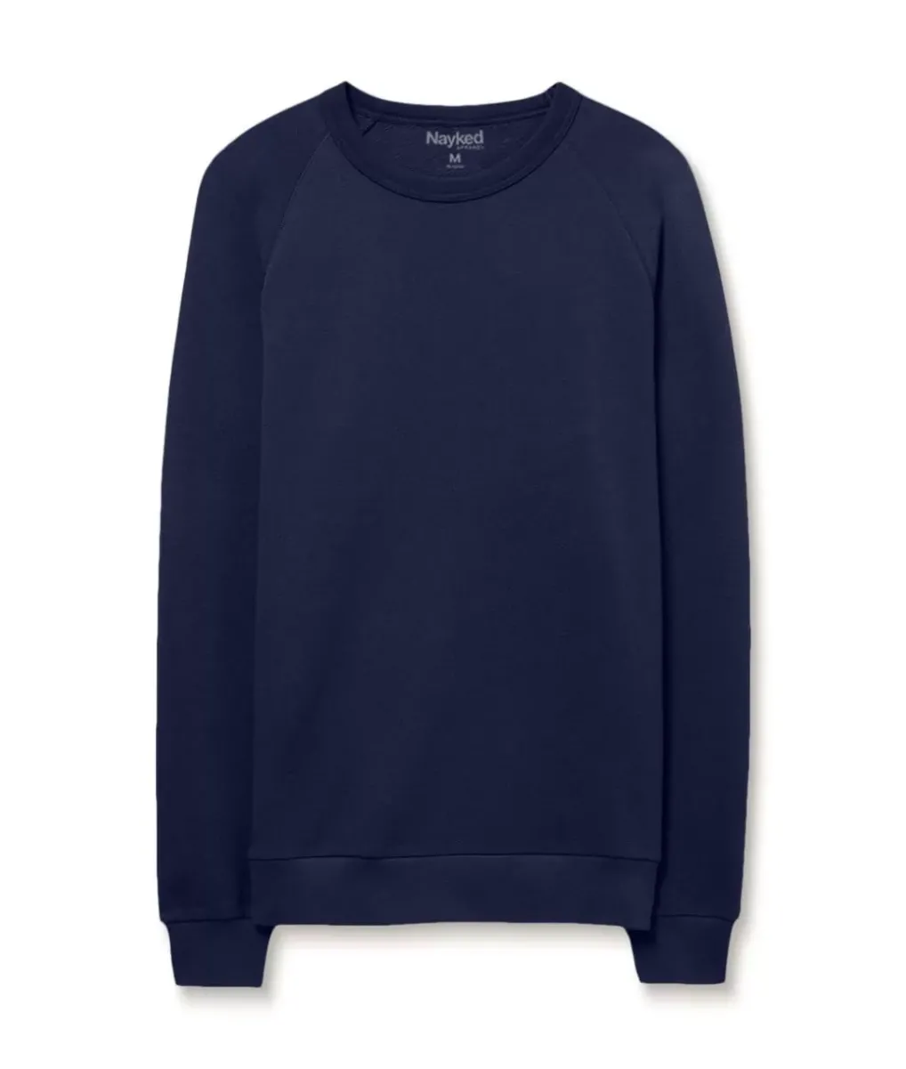 Online Nayked Apparel Men'S Soft Recycled Washed Lightweight Terry Pullover