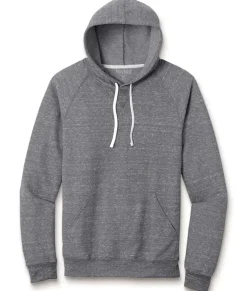New Nayked Apparel Men'S Soft Snow Heather French Terry Hoodie