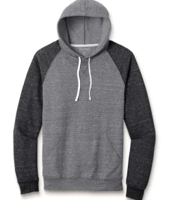 New Nayked Apparel Men'S Soft Snow Heather French Terry Hoodie