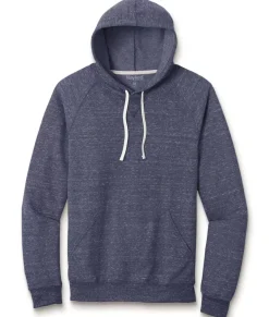 New Nayked Apparel Men'S Soft Snow Heather French Terry Hoodie