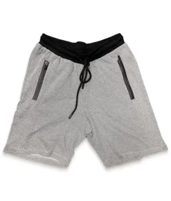 Clearance Nayked Apparel Men'S Soft Striped Fleece Shorts/Discontinued