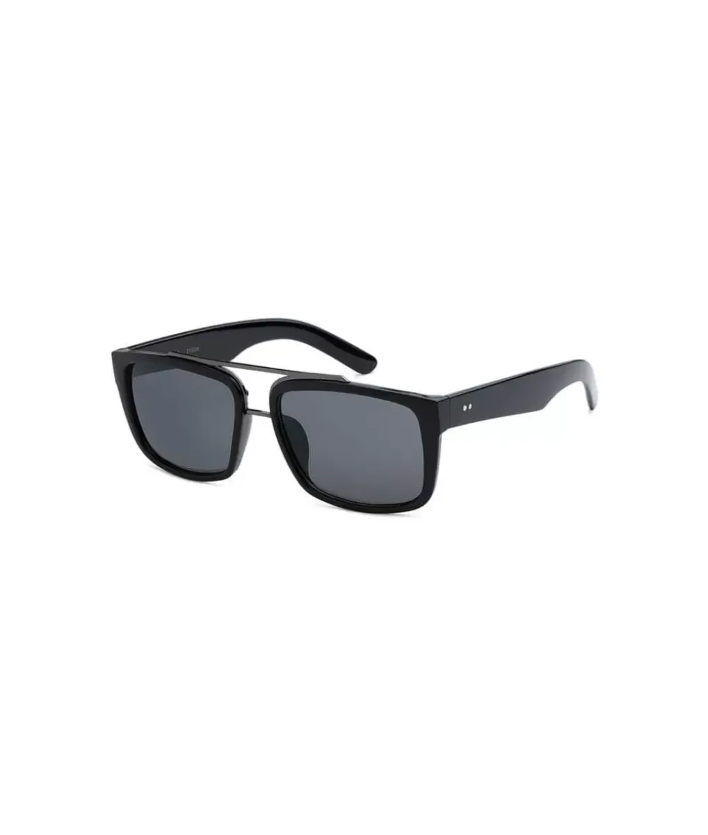 Discount Nayked Apparel Men'S Square-Framed Sunglasses, Lifetime Guarantee