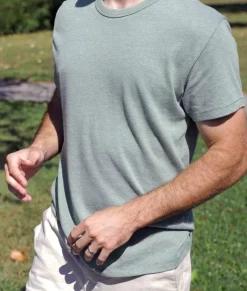 Fashion Nayked Apparel Men'S Vintage Crew T-Shirt