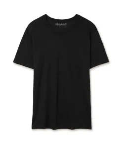 Fashion Nayked Apparel Men'S Vintage Crew T-Shirt