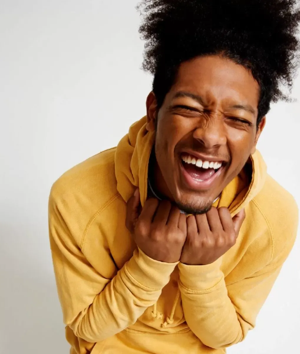 Outlet Nayked Apparel Men'S Vintage Fleece Raglan Hoodie