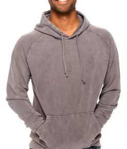 Outlet Nayked Apparel Men'S Vintage Fleece Raglan Hoodie