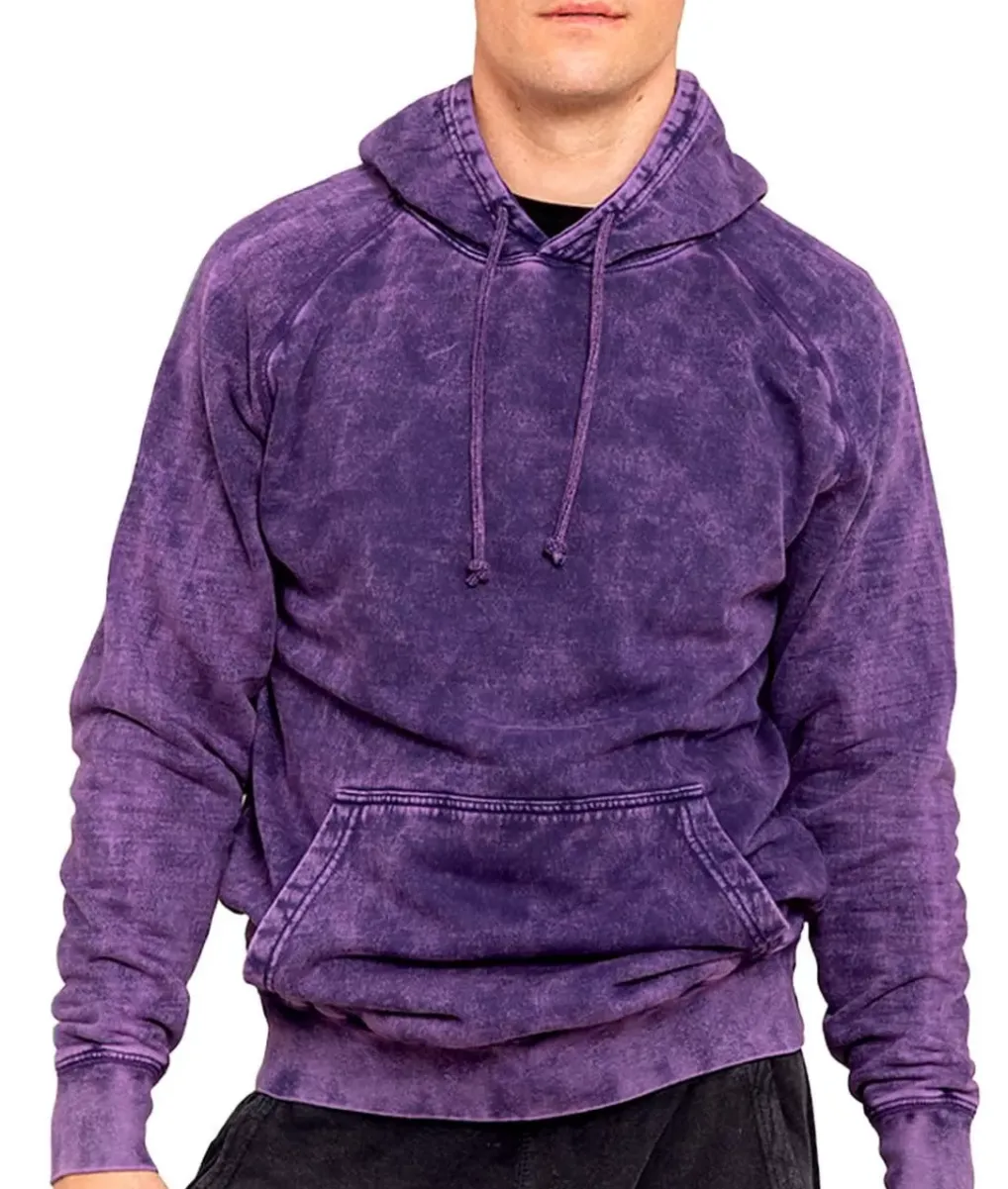 Discount Nayked Apparel Men'S Vintage Fleece Raglan Hoodie