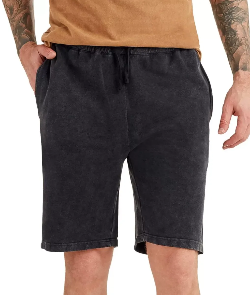 Fashion Nayked Apparel Men'S Vintage Fleece Shorts