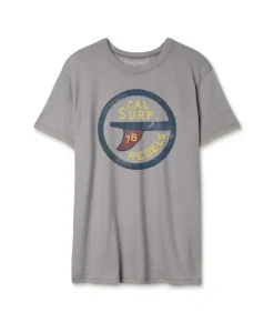 Clearance Nayked Apparel Men'S Vintage Graphic Crew Neck T-Shirt | Surf Rebels