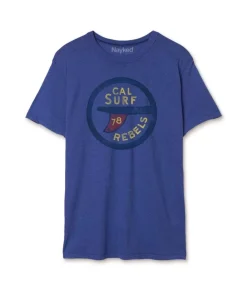 Fashion Nayked Apparel Men'S Vintage Graphic Crew Neck T-Shirt | Surf Rebels
