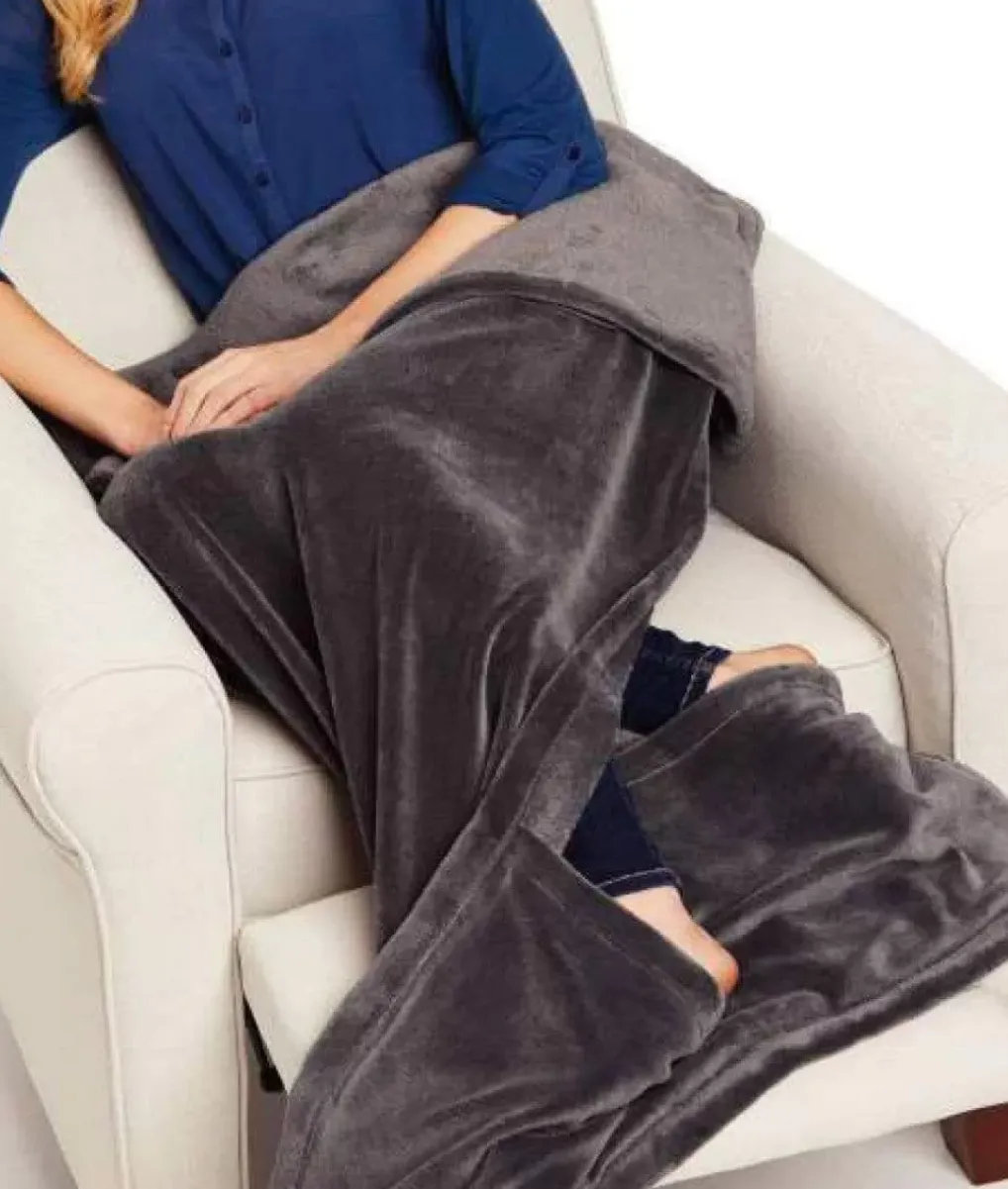 Online Nayked Apparel Packable Softest Plush Travel Blanket