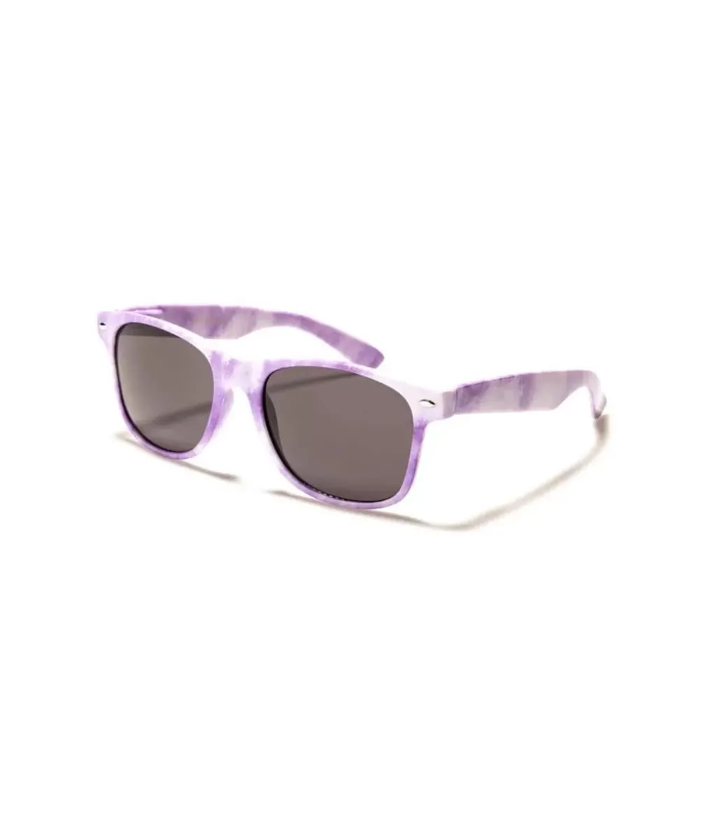 Best Nayked Apparel Retro Pastel Tie-Dye Sunglasses, Lifetime Guarantee