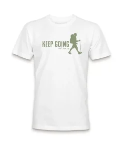 Outlet Nayked Apparel Ridiculously Soft Big Graphic T-Shirt | Keep Going With Hiker