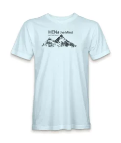 Clearance Nayked Apparel Ridiculously Soft Crew Neck Graphic T-Shirt | Mend The Mind-Mountains