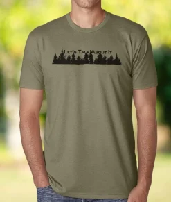 Discount Nayked Apparel Ridiculously Soft Crew Neck Graphic T-Shirt | Let'S Talk About It