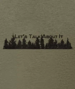 Discount Nayked Apparel Ridiculously Soft Crew Neck Graphic T-Shirt | Let'S Talk About It