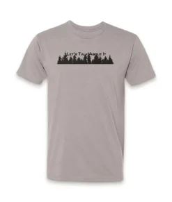 Discount Nayked Apparel Ridiculously Soft Crew Neck Graphic T-Shirt | Let'S Talk About It