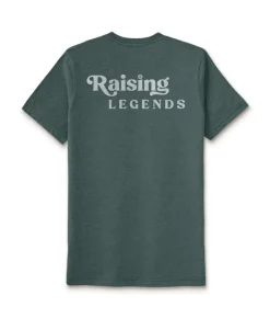 Sale Nayked Apparel Ridiculously Soft Heather Sueded Graphic Tee | Raising Legends